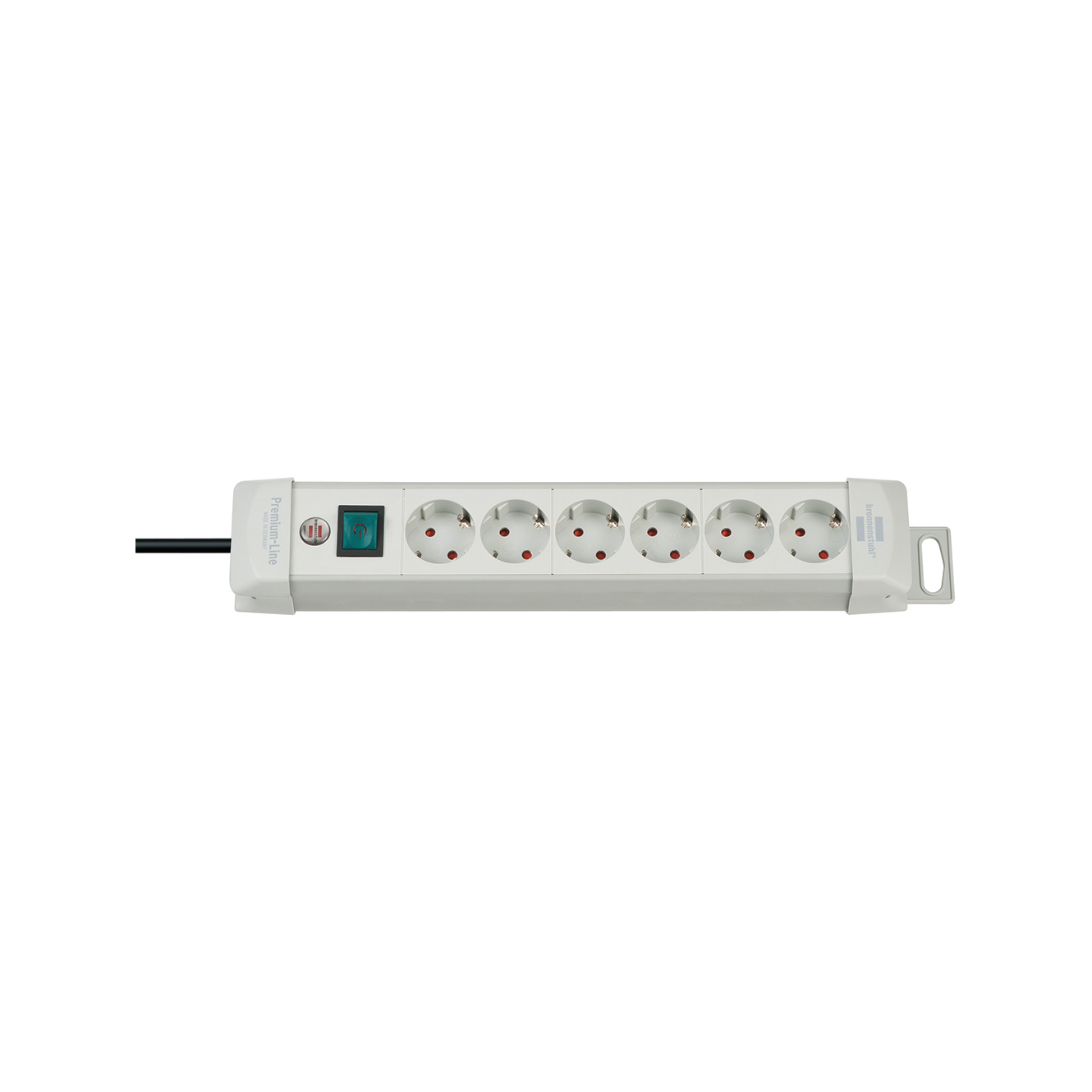 Удлинитель Brennenstuhl Premium-Line 6 розеток кабель 3 м H05VV-F 3G1,5 белый 1955560100